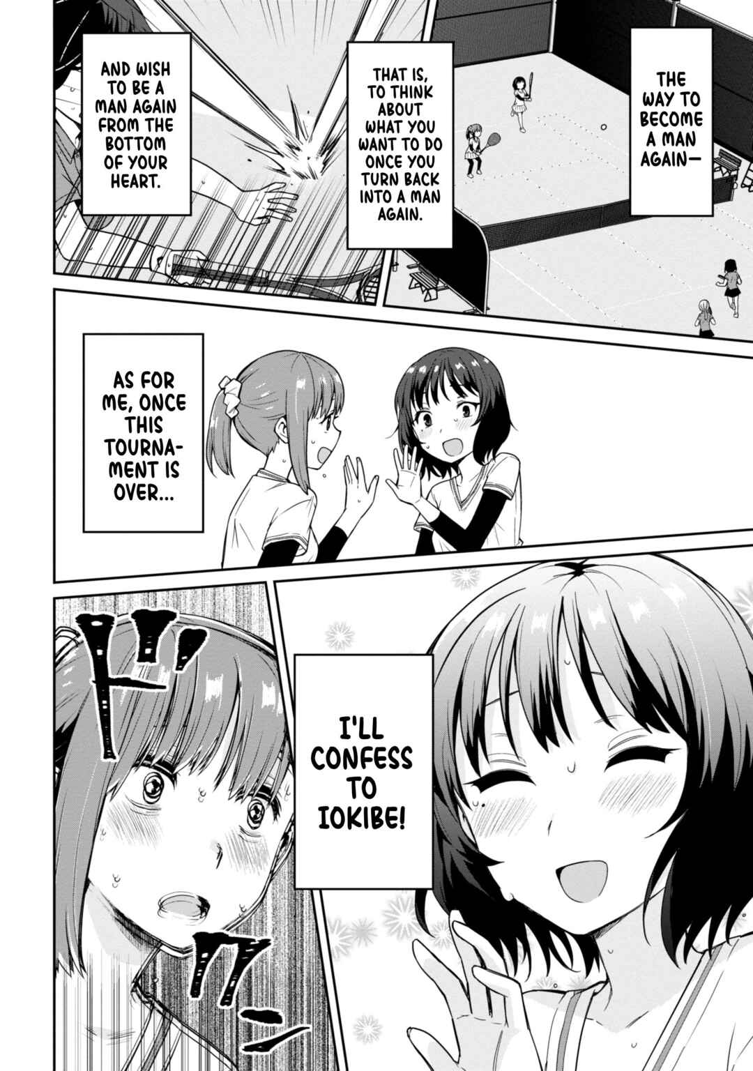 Asa Okitara Onnanoko ni Natteita Danshi Koukousei-tachi no Hanashi Chapter 6 - Page 14