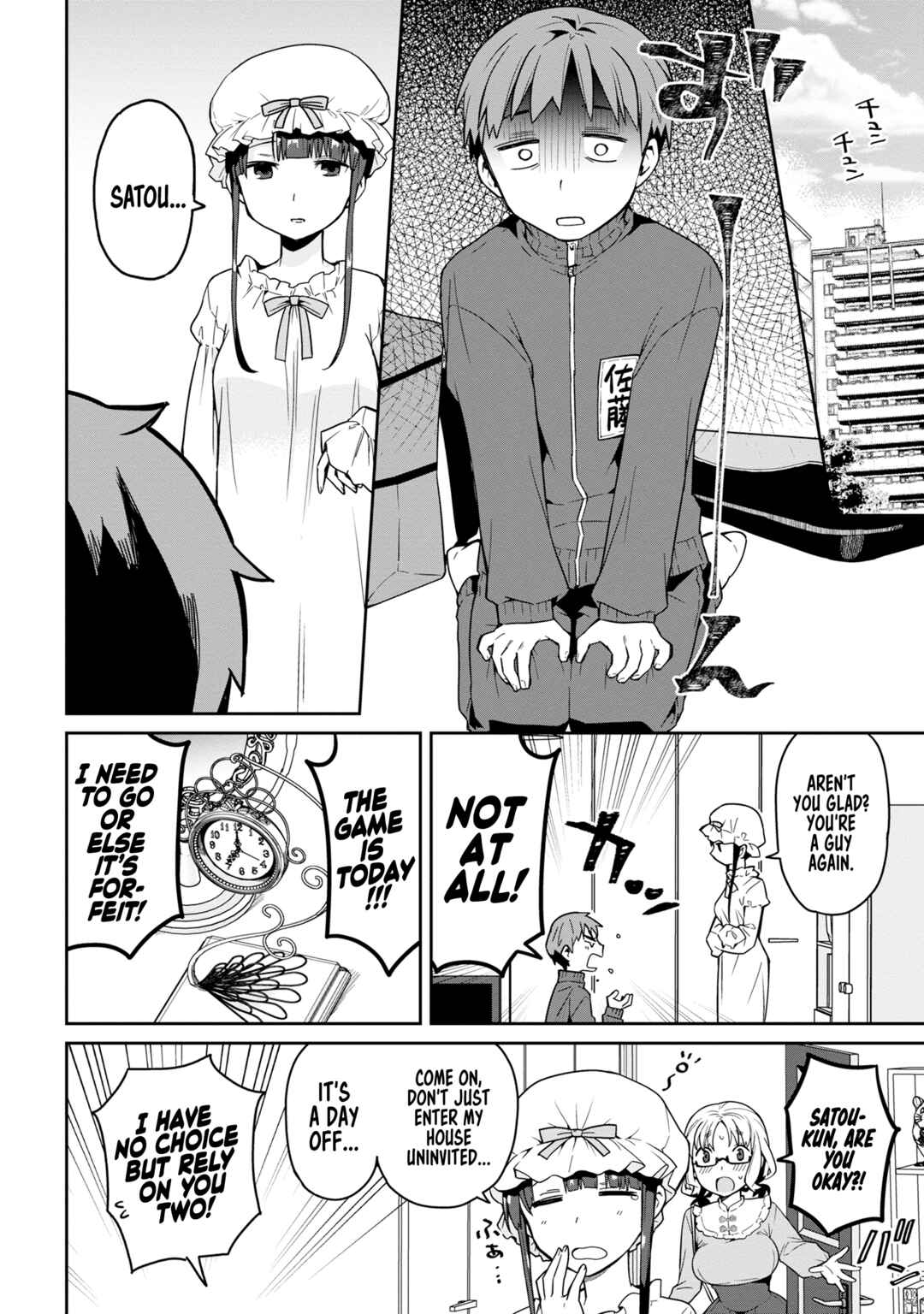 Asa Okitara Onnanoko ni Natteita Danshi Koukousei-tachi no Hanashi Chapter 6 - Page 2