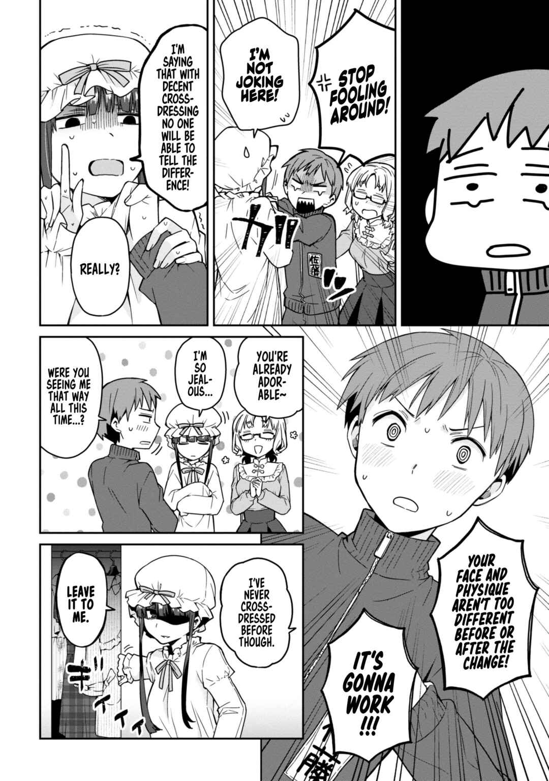 Asa Okitara Onnanoko ni Natteita Danshi Koukousei-tachi no Hanashi Chapter 6 - Page 4