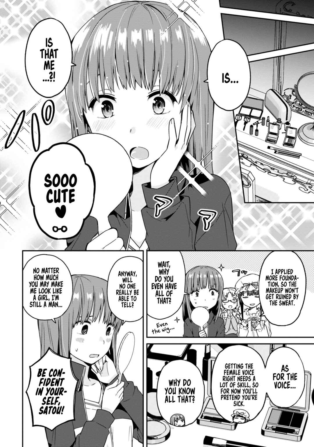 Asa Okitara Onnanoko ni Natteita Danshi Koukousei-tachi no Hanashi Chapter 6 - Page 6