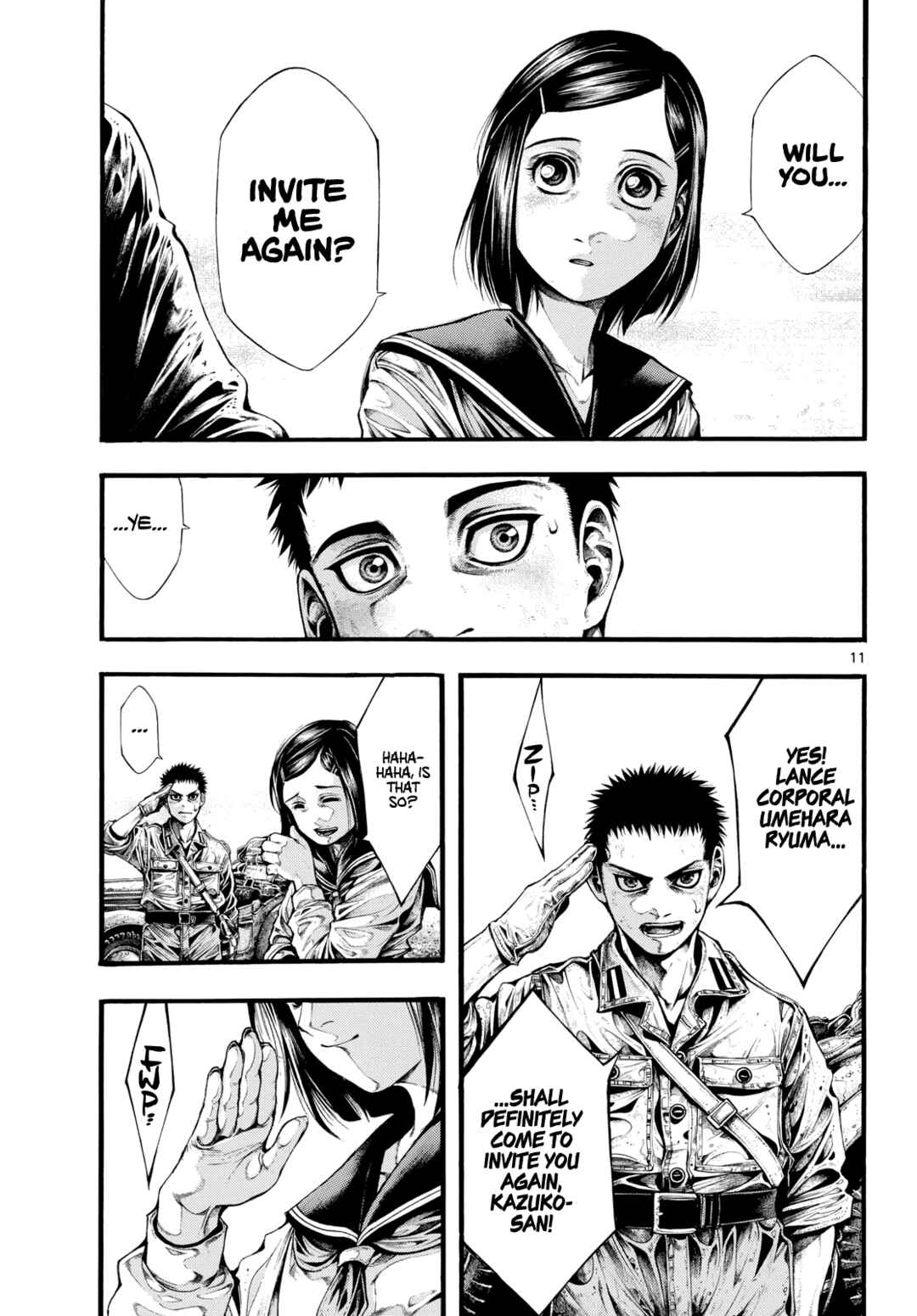 Kyokuhoku no Geroy ~8-gatsu 17-nichi no Kaisen~ Chapter 5 - Page 11