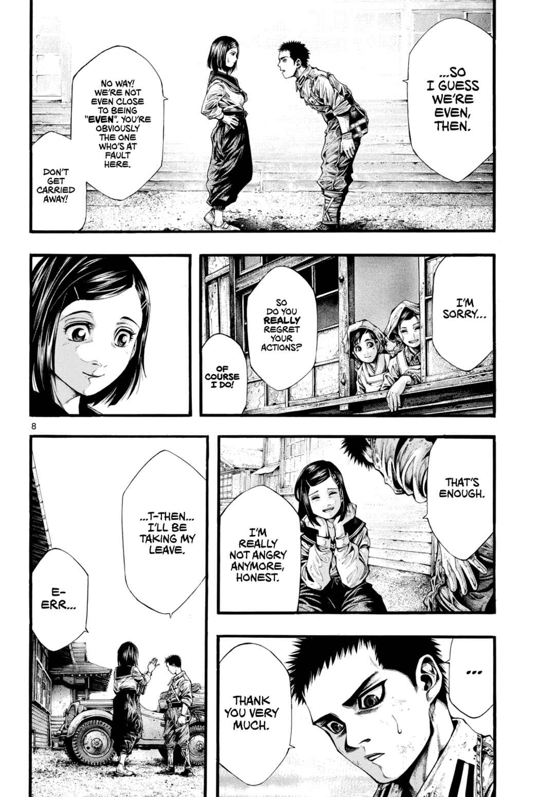 Kyokuhoku no Geroy ~8-gatsu 17-nichi no Kaisen~ Chapter 5 - Page 8