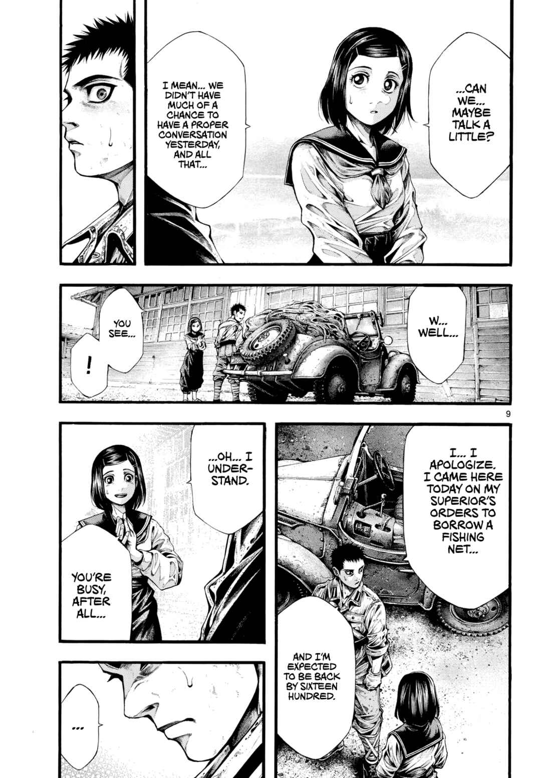 Kyokuhoku no Geroy ~8-gatsu 17-nichi no Kaisen~ Chapter 5 - Page 9
