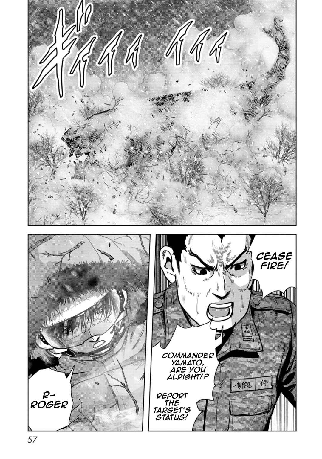 Kaijuu Jieitai Chapter 55 - Page 58