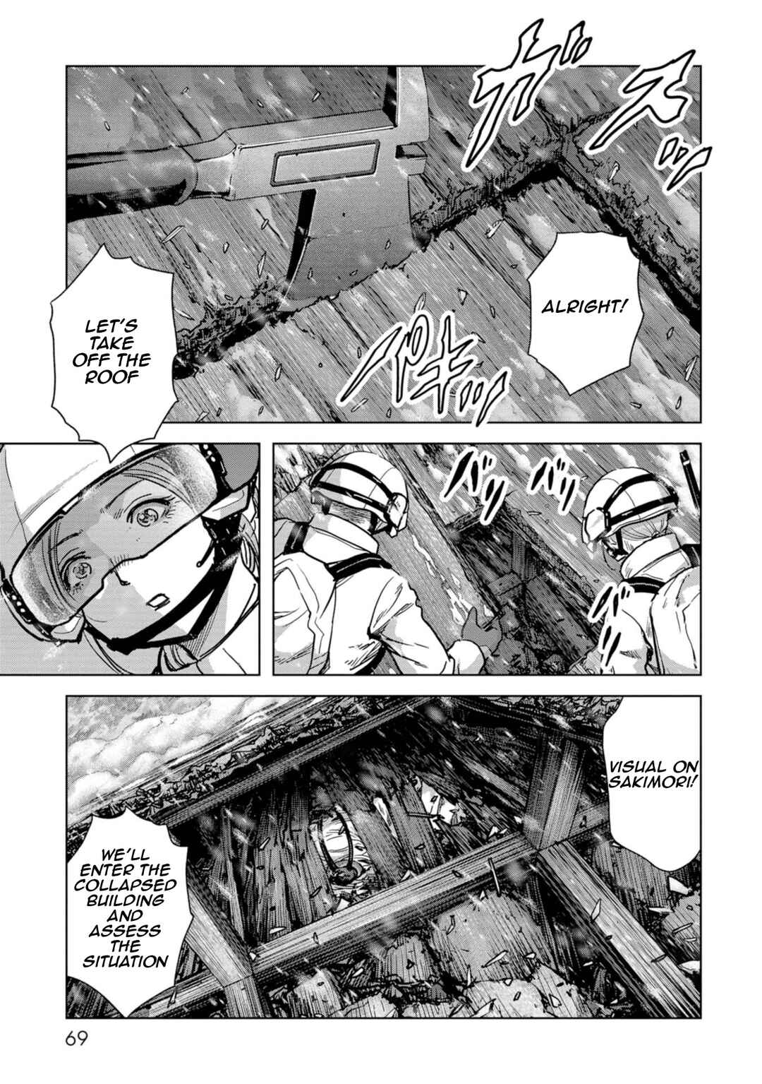 Kaijuu Jieitai Chapter 55 - Page 70