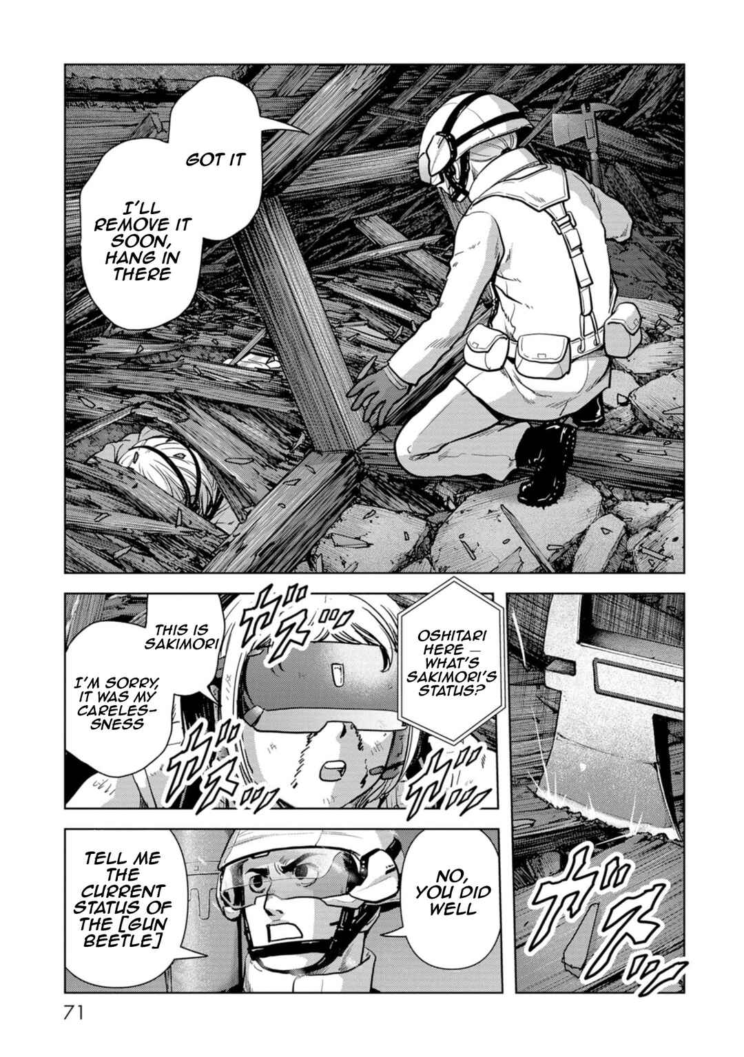 Kaijuu Jieitai Chapter 55 - Page 72