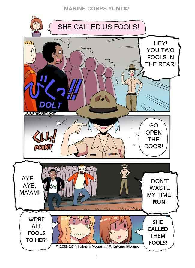 Marine Corps Yumi Chapter 7 - Page 1