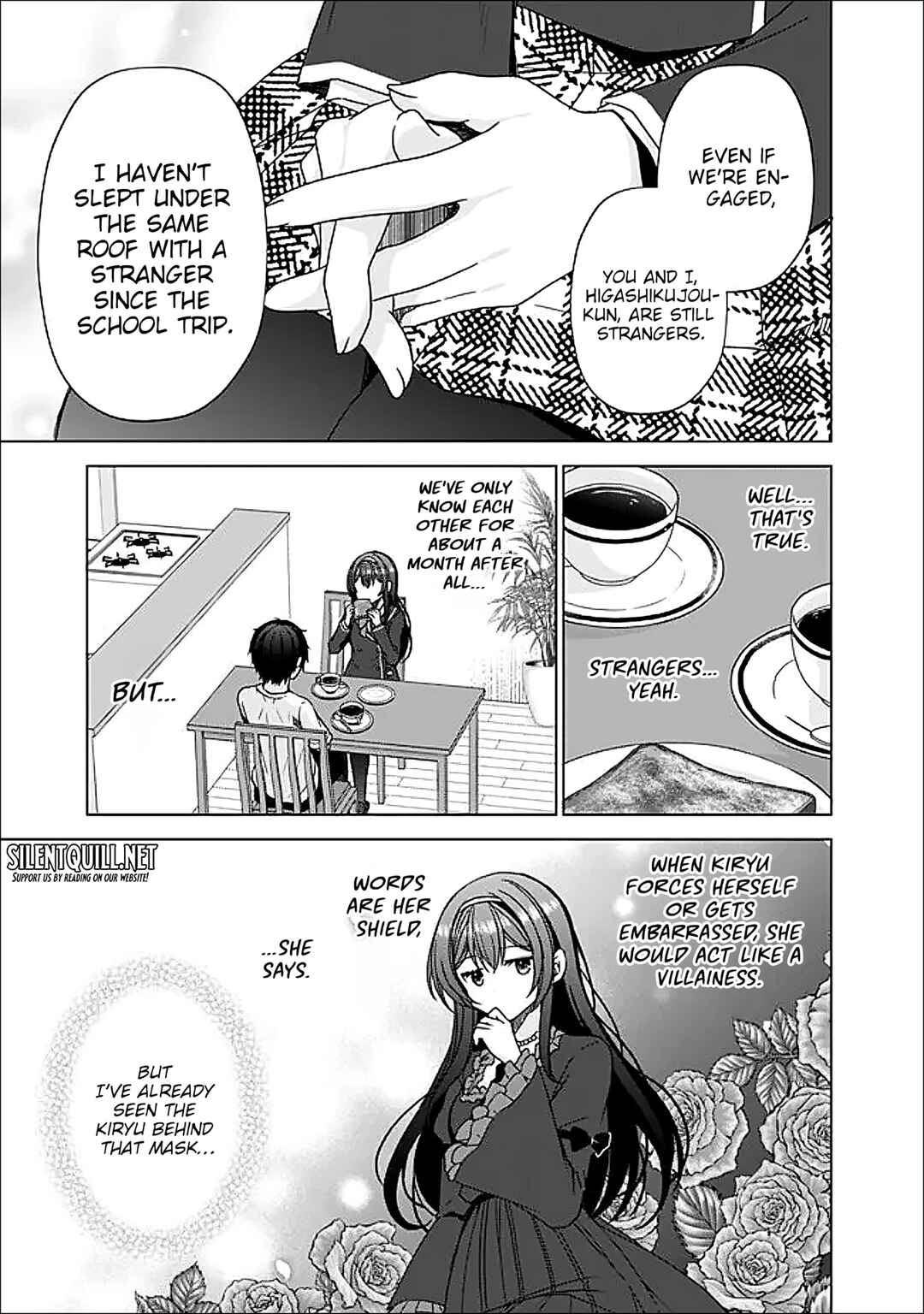Iinazuke ga Dekita to Omottara, Sono Iinazuke ga Gakkou de Yuumei na "Akuyaku Reijou" Dattan dakedo, Dou Sureba Ii? Chapter 12.1 - Page 13