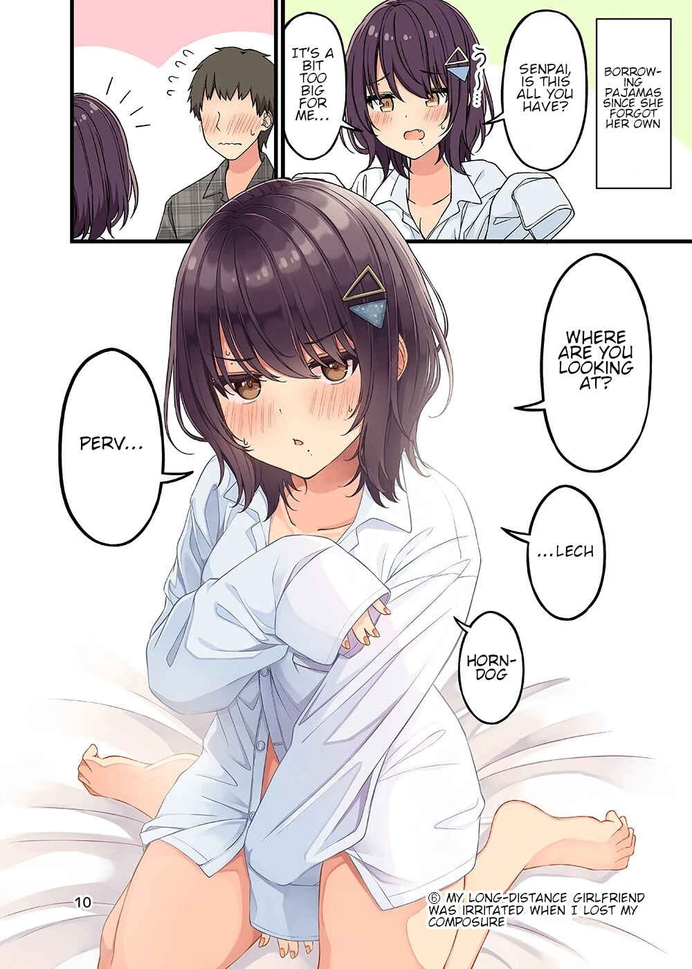 Enkyori Kanojo ga Ai ni Kita. Chapter 6 - Page 1
