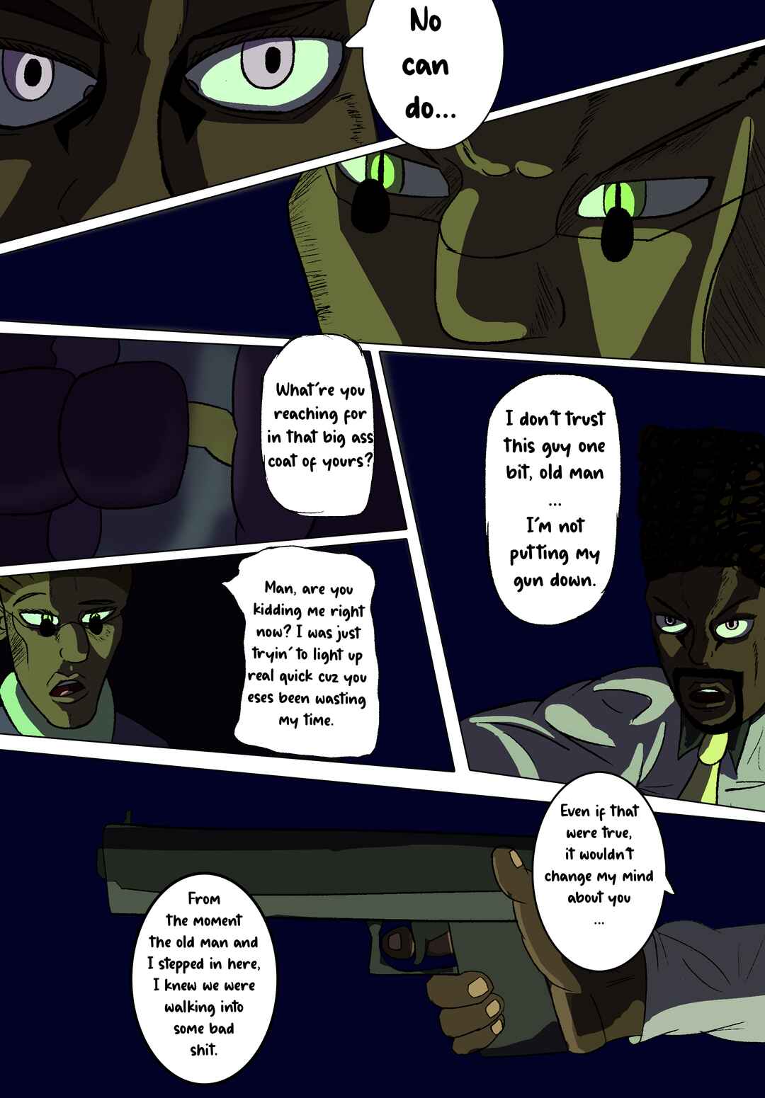 Jojo's Bizarre Adventure: CULTURE SHOCK (Doujinshi) Chapter 4 - Page 9