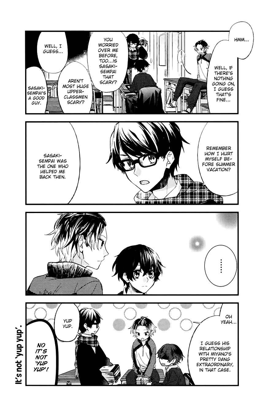 Sasaki to Miyano Chapter 6 - Page 4