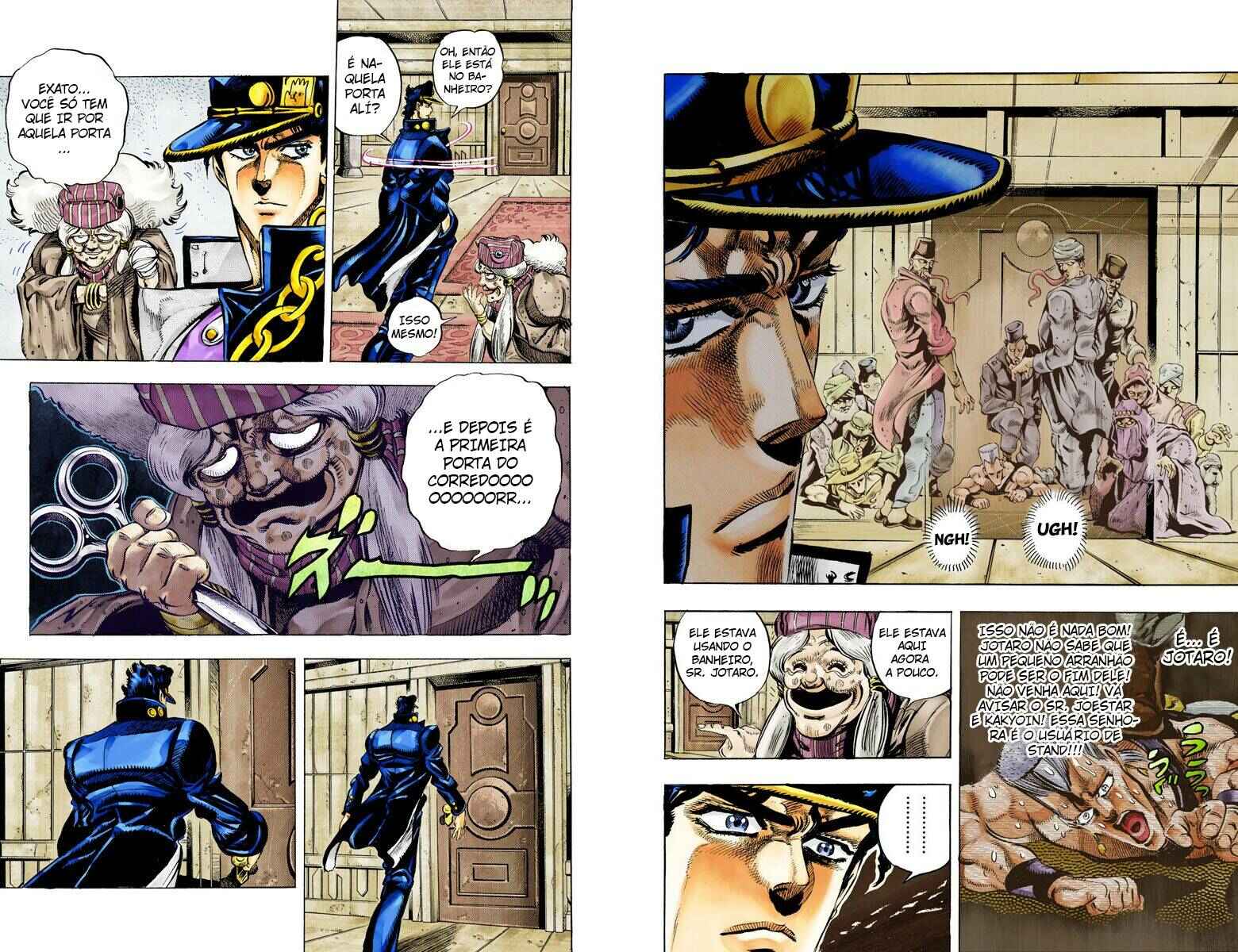 JoJo no Kimyou na Bouken: Part 3 - Stardust Crusaders Color-ban Chapter 46 - Page 2
