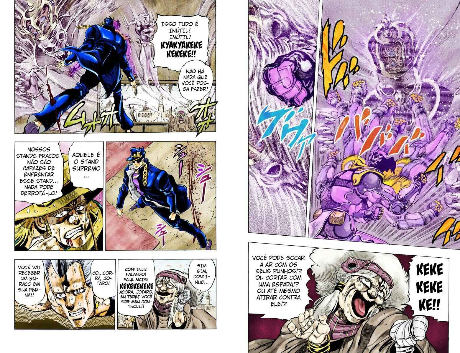 JoJo no Kimyou na Bouken: Part 3 - Stardust Crusaders Color-ban Chapter 46 - Page 8