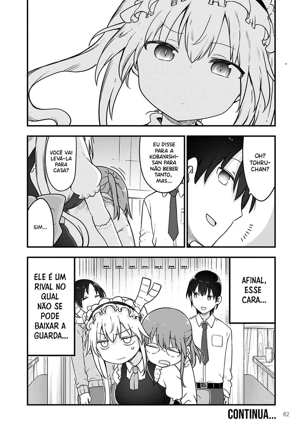 Kobayashi-san Chi no Maid Dragon Chapter 119 - Page 15