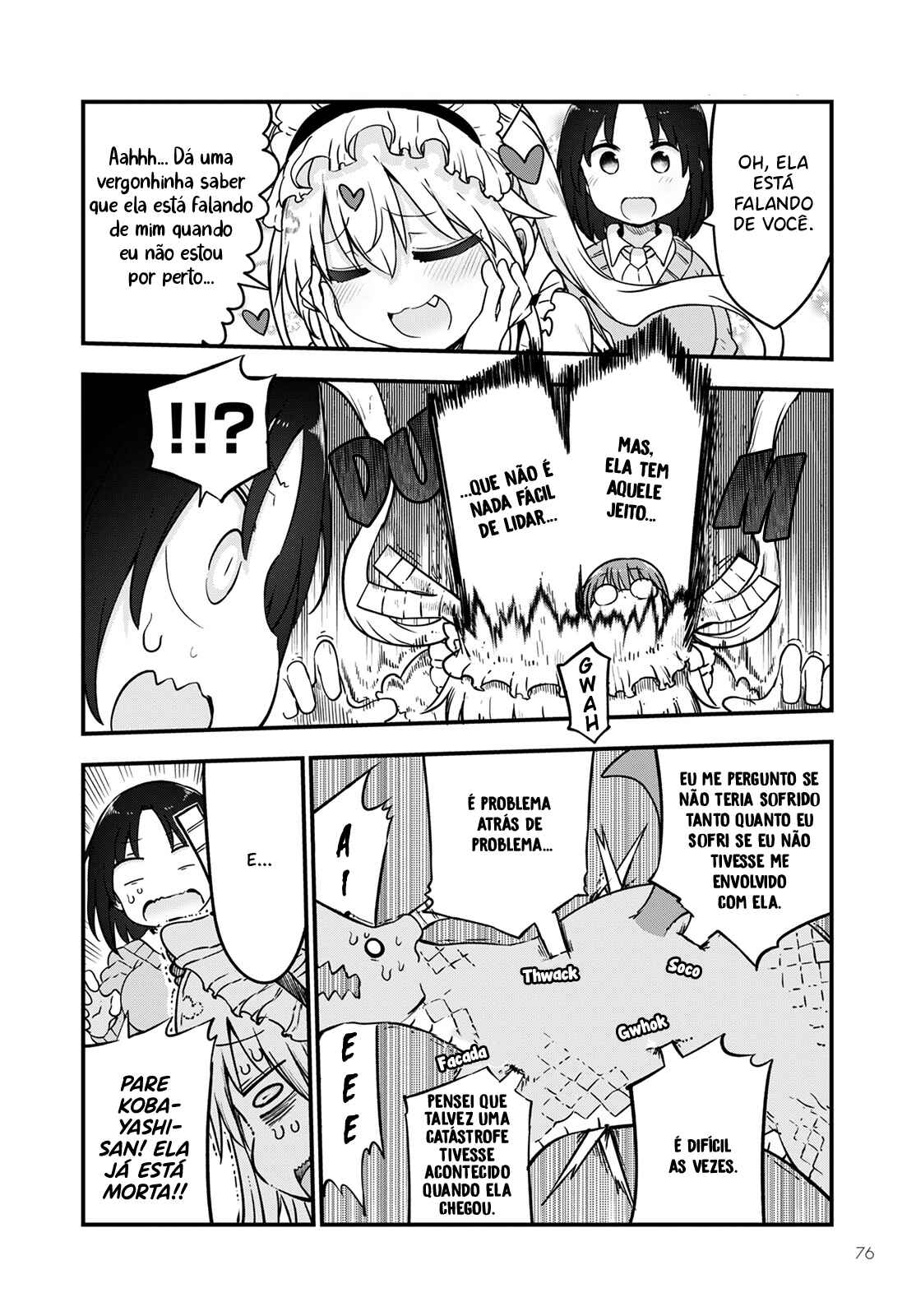 Kobayashi-san Chi no Maid Dragon Chapter 119 - Page 9