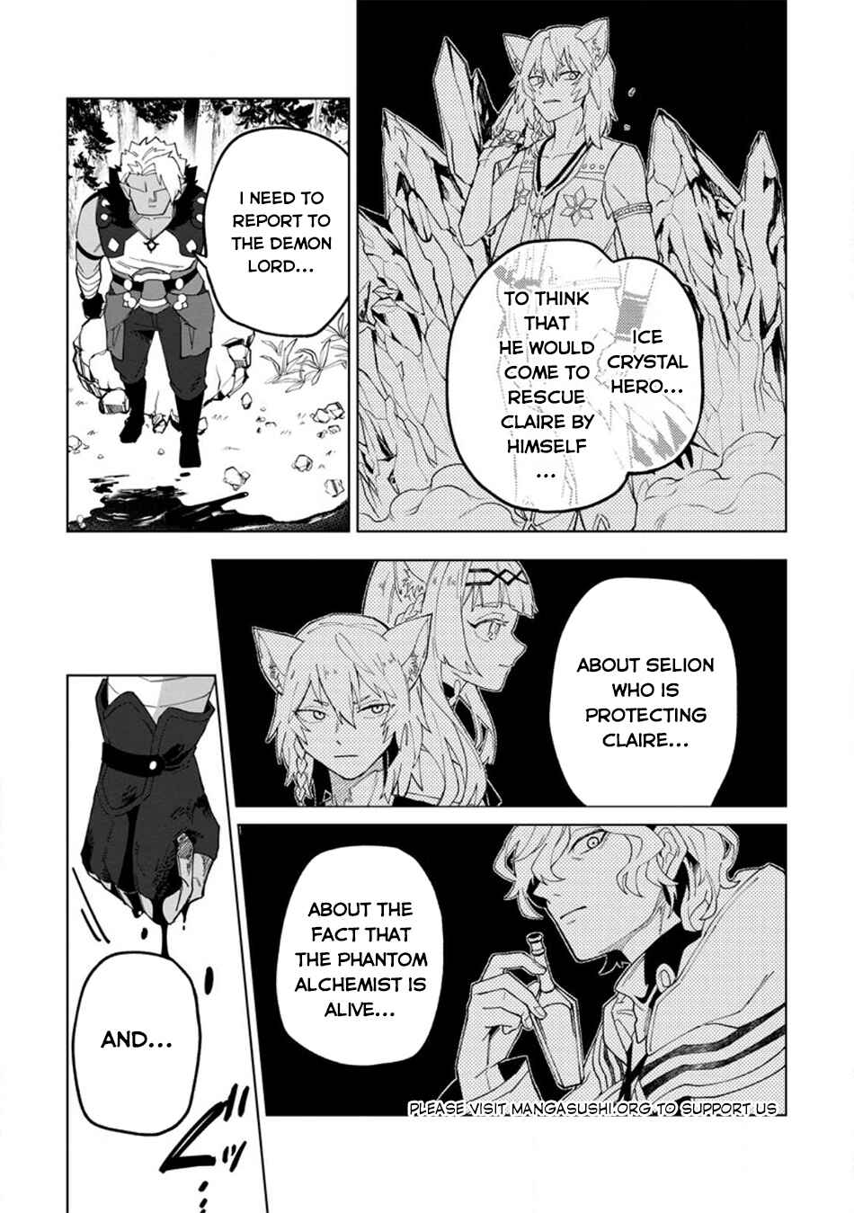 Yuusha Party wo Tsuihou Sareta Shiro Madoushi, S-Rank Boukensha ni Hirowareru: Kono Shiro Madoushi ga Kikakugai Sugiru Chapter 20.3 - Page 10