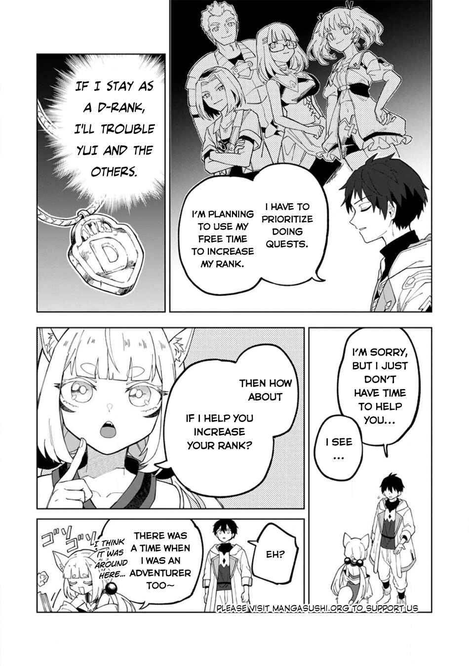 Yuusha Party wo Tsuihou Sareta Shiro Madoushi, S-Rank Boukensha ni Hirowareru: Kono Shiro Madoushi ga Kikakugai Sugiru Chapter 20.3 - Page 2