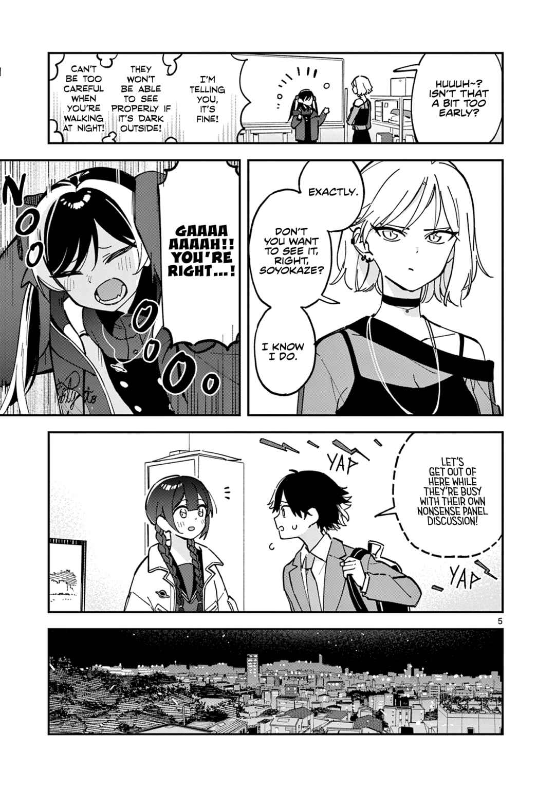 Houkago, Bokura wa Uchuu ni Madou Chapter 9 - Page 5