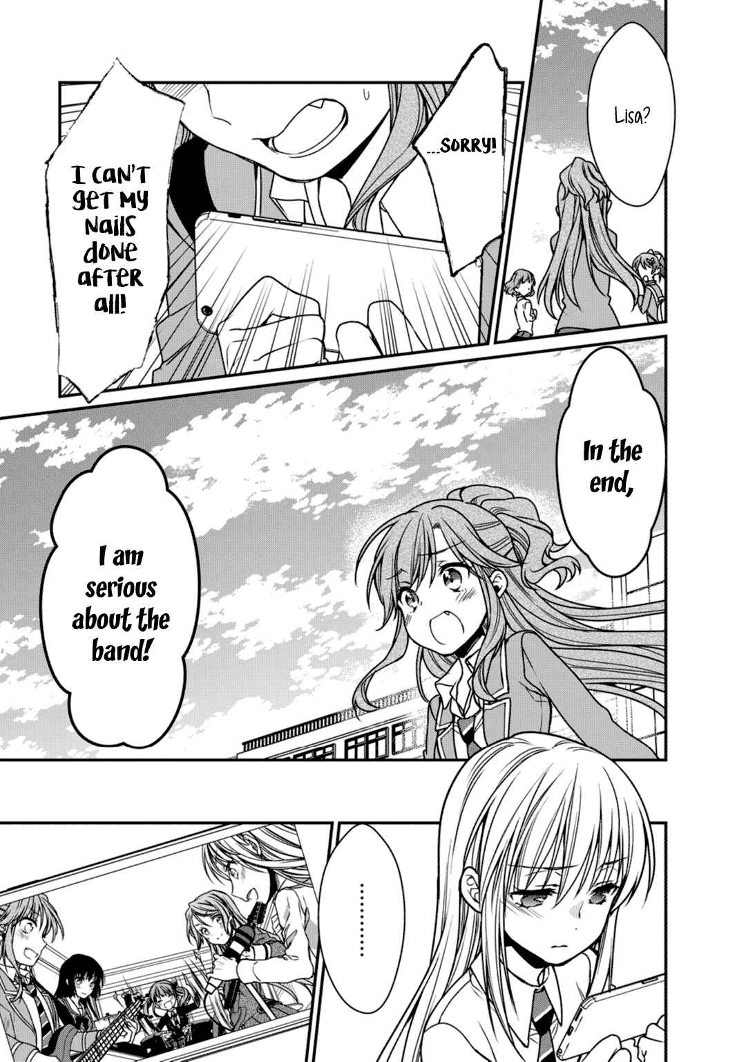 BanG Dream! Girls Band Party! Roselia Stage Chapter 9 - Page 13