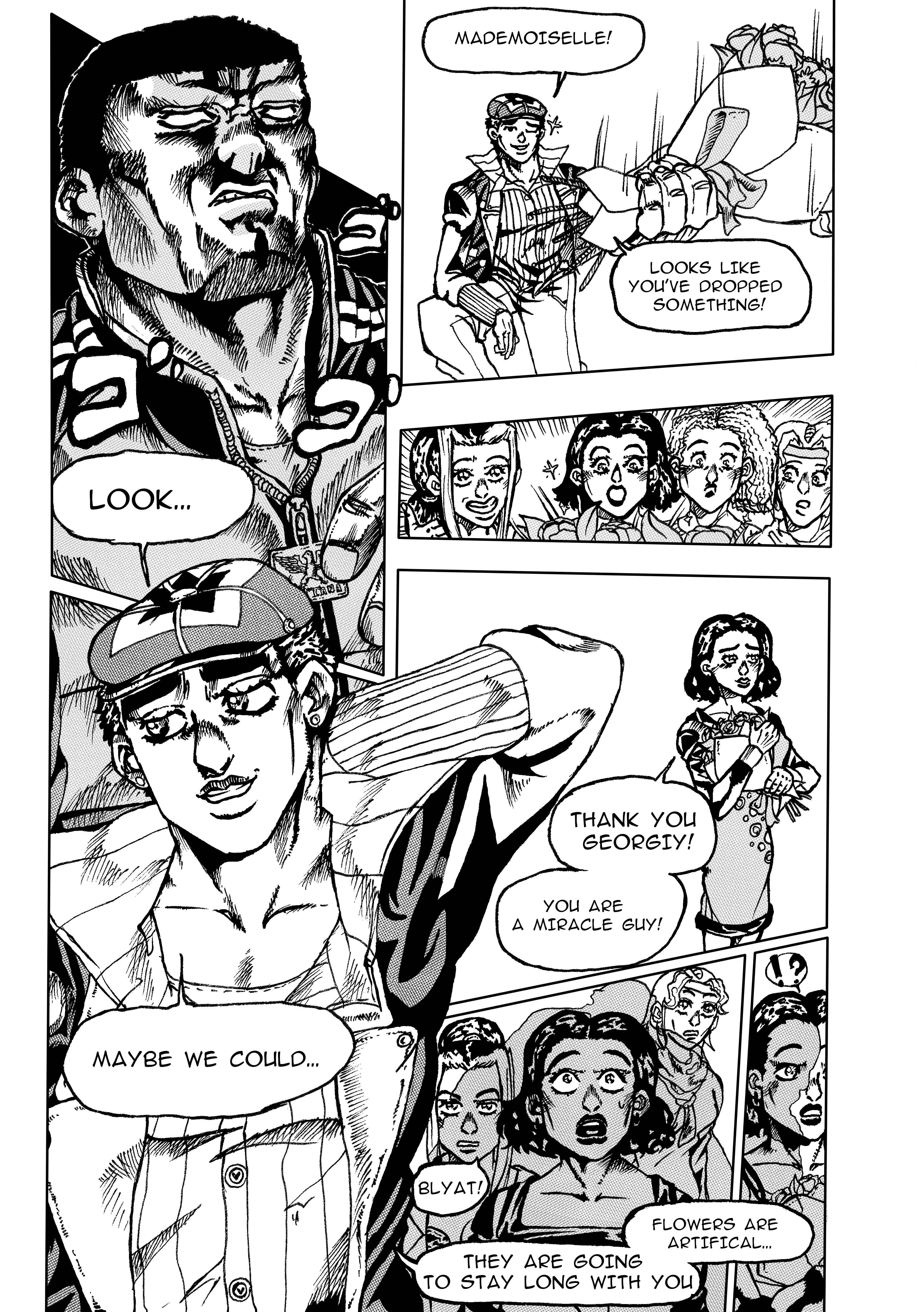 JoJo's Bizarre Adventure - Moscow Calling (Doujinshi) Chapter 2 - Page 8