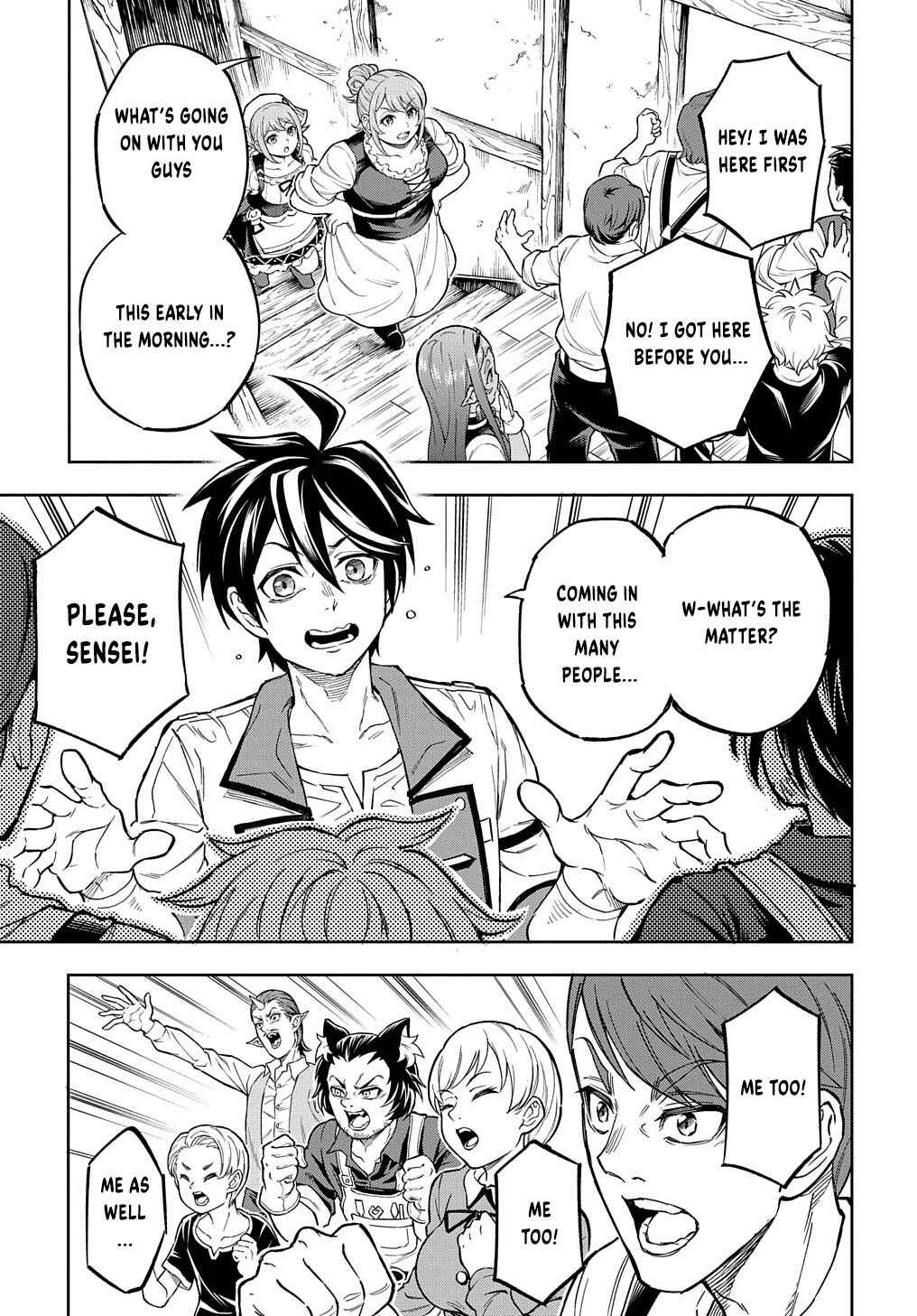 Meikyuu Teikoku no Tsukurikata - Renseijutsushi wa Mazu Risou no Mura wo Kaitaku Shimasu Chapter 12 - Page 36
