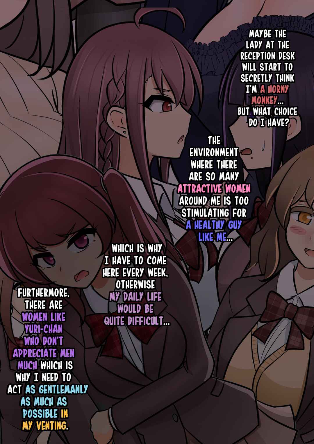 Danjo-hi 1:39 no Heikou Sekai wa Omoi no Hoka Futsuu (Fan Colored) Chapter 140 - Page 6