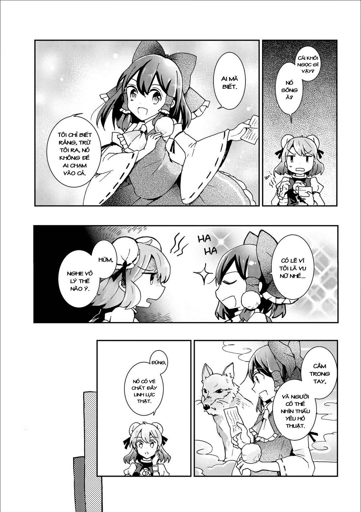 Touhou Ibara Kasen ~ Wild and Horned Hermit. Chapter 30 - Page 9
