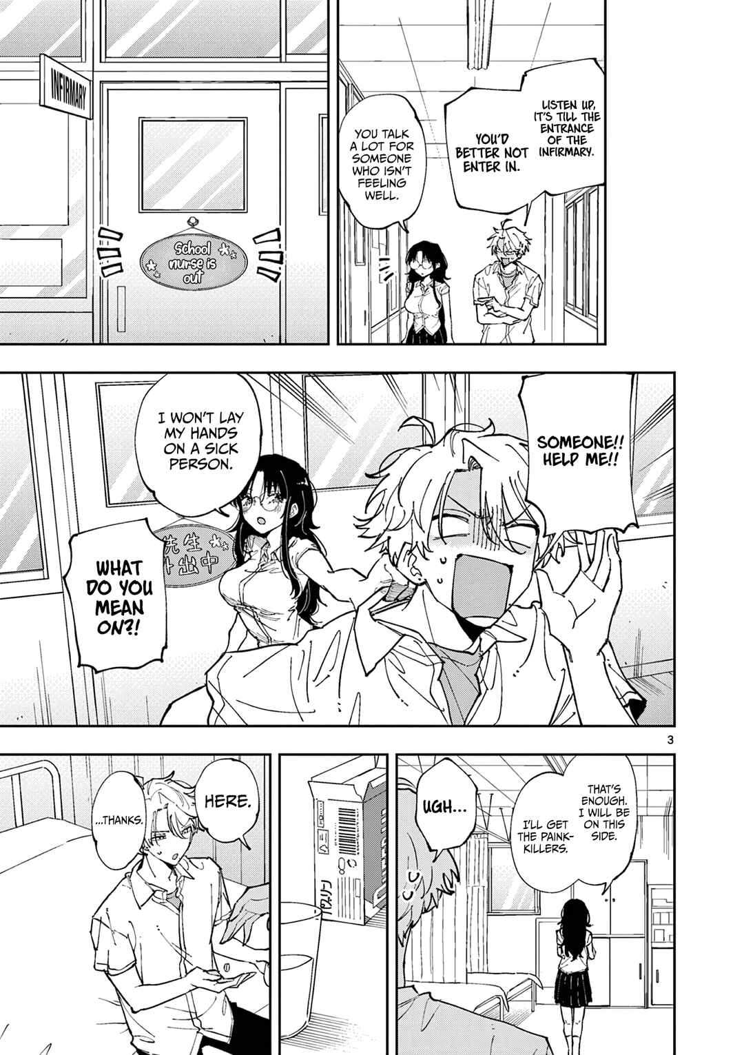 Tonari no Seki no Yatsu ga Souiu Me de Mitekuru Chapter 10 - Page 3