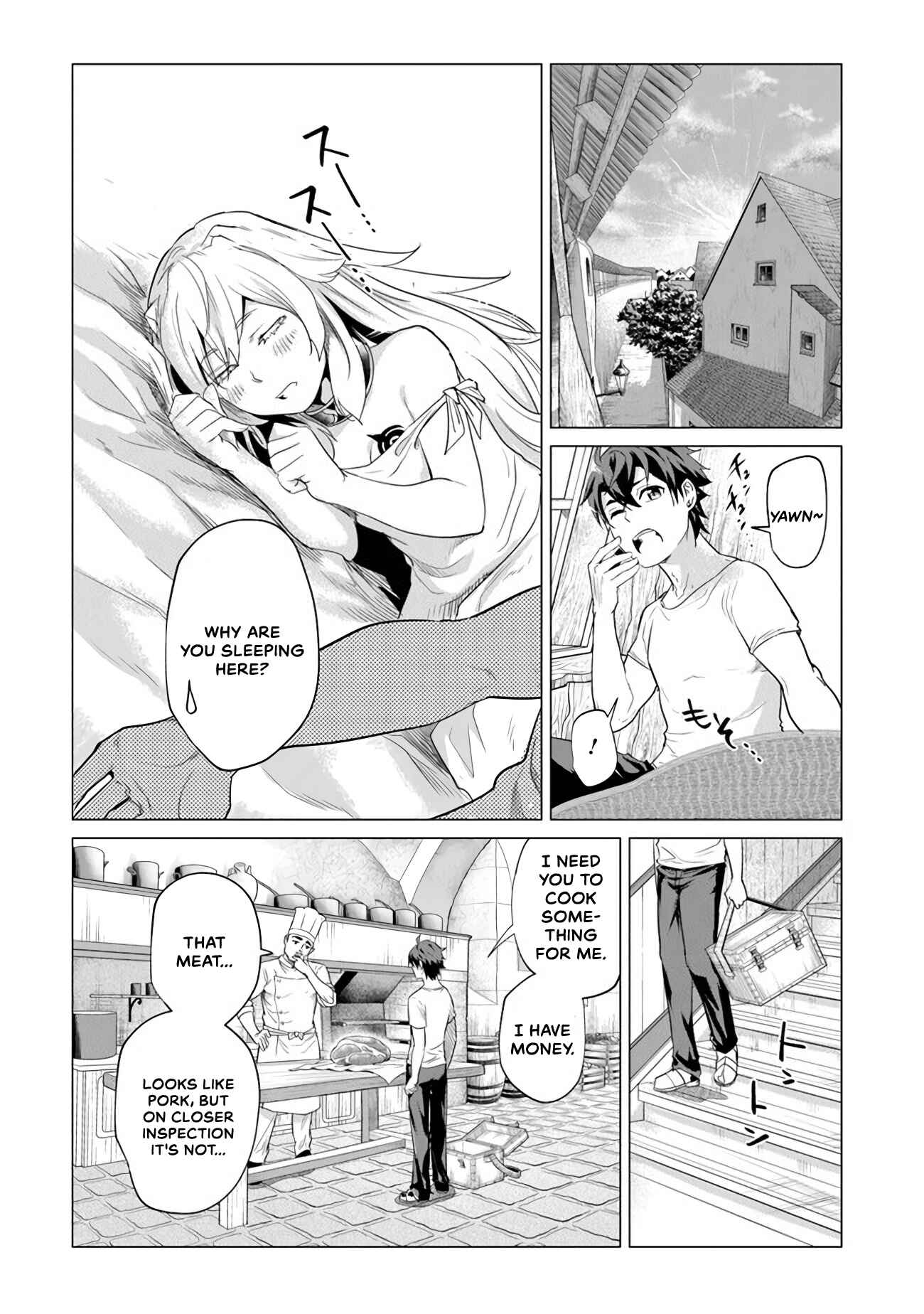 Keikenchi Chochiku de Nonbiri Shoushin Ryokou ~Yuusha to Koibito ni Tsuihou Sareta Senshi no Mujikaku Zamaa~ Chapter 1 - Page 43