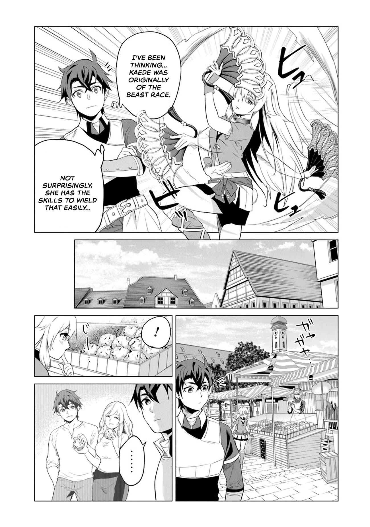 Keikenchi Chochiku de Nonbiri Shoushin Ryokou ~Yuusha to Koibito ni Tsuihou Sareta Senshi no Mujikaku Zamaa~ Chapter 1 - Page 47