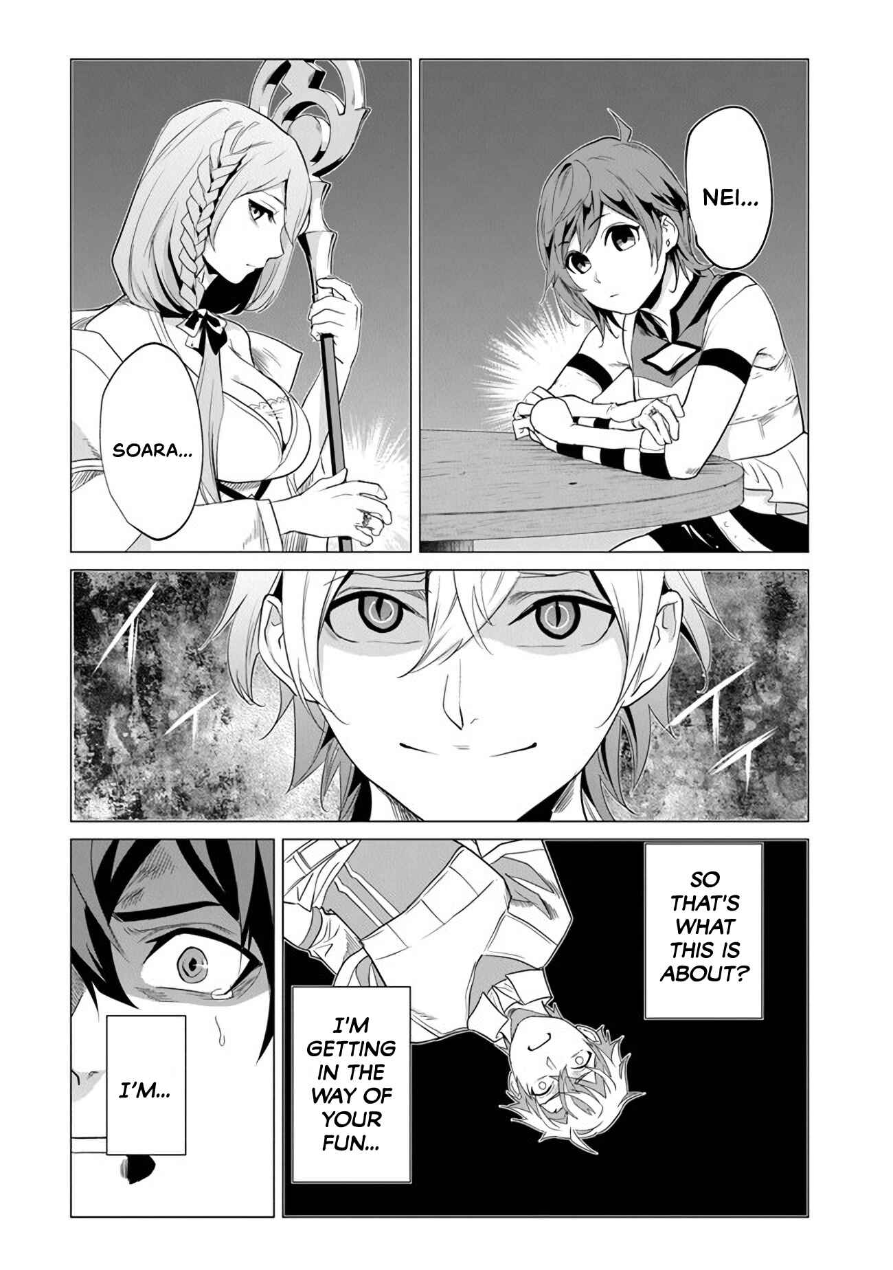 Keikenchi Chochiku de Nonbiri Shoushin Ryokou ~Yuusha to Koibito ni Tsuihou Sareta Senshi no Mujikaku Zamaa~ Chapter 1 - Page 6