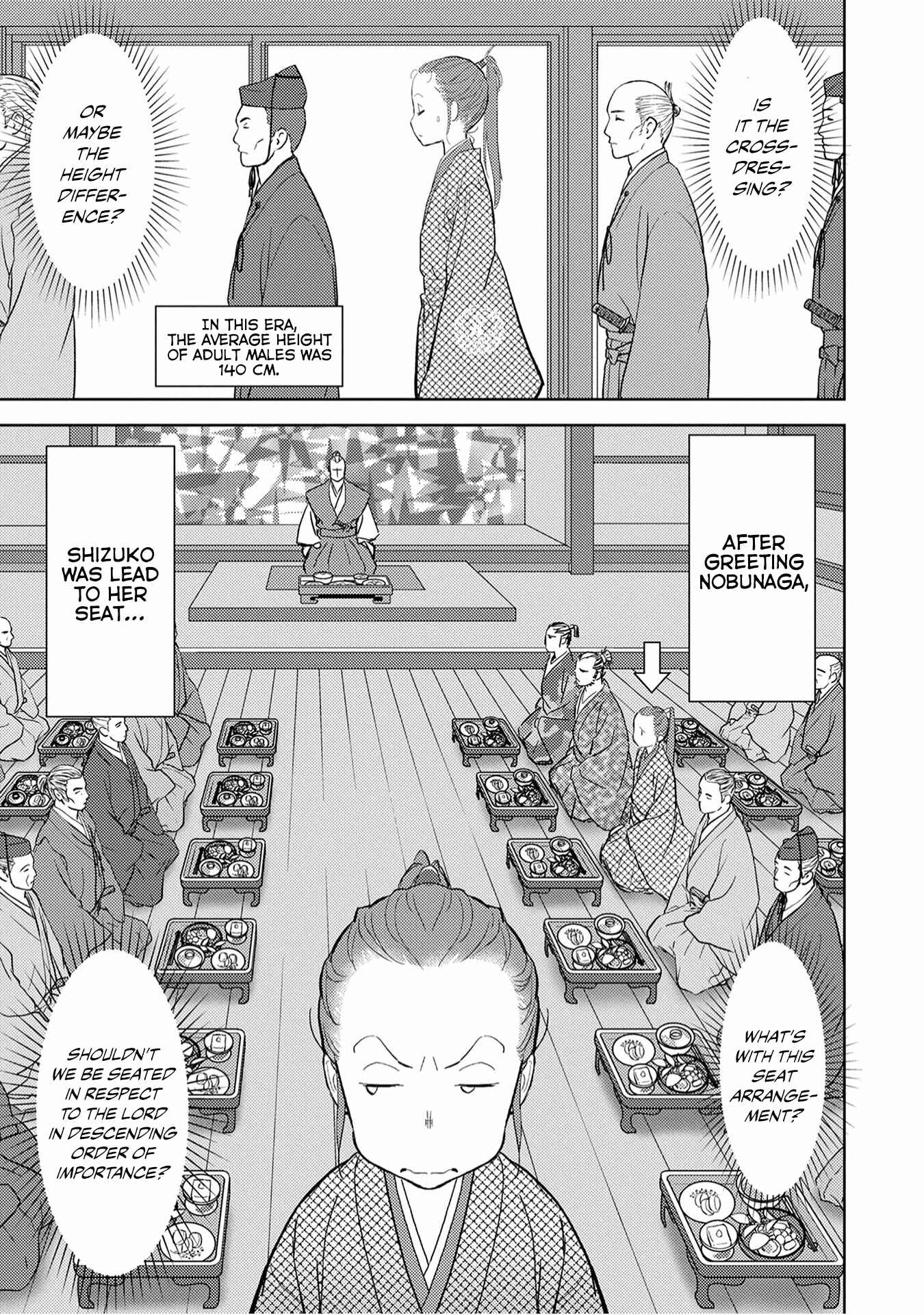 Sengoku Komachi Kuroutan Chapter 10 - Page 11