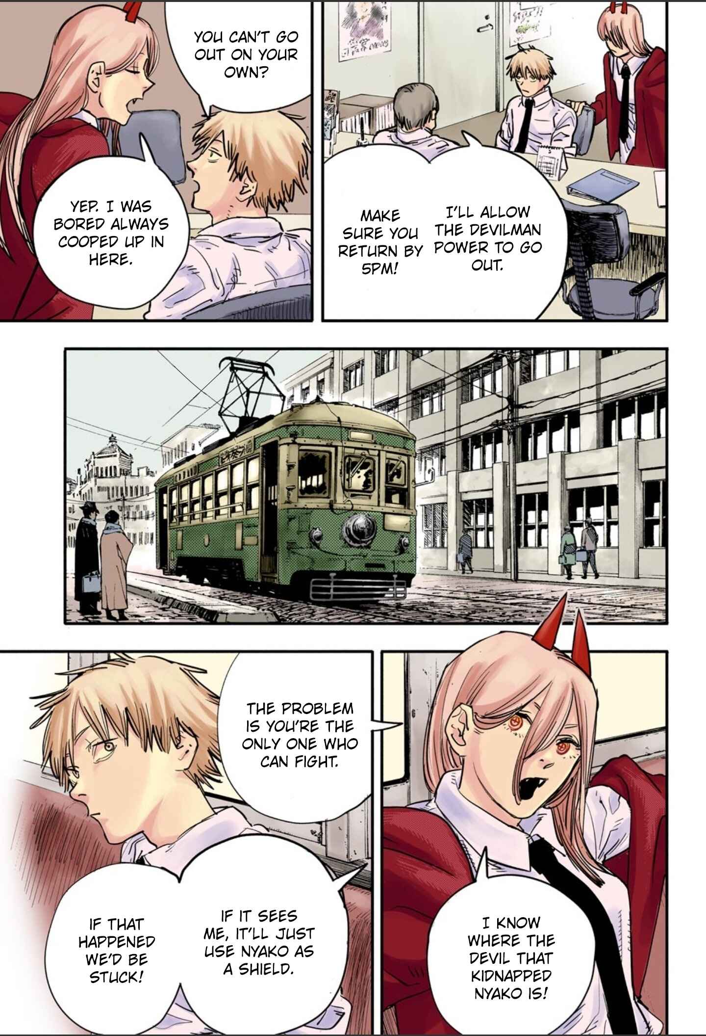 Chainsaw Man (Official Colored) Chapter 6 - Page 1