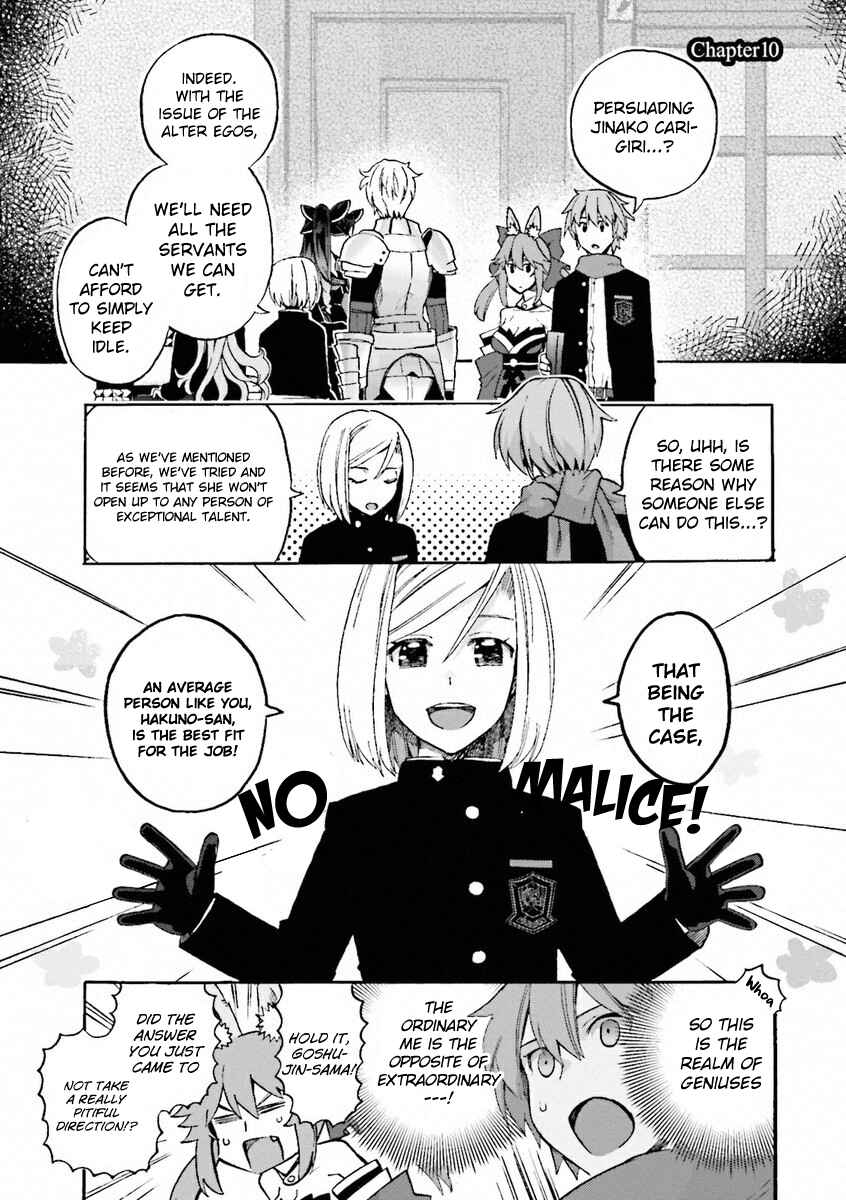 Fate/EXTRA CCC FoxTail Chapter 10 - Page 1