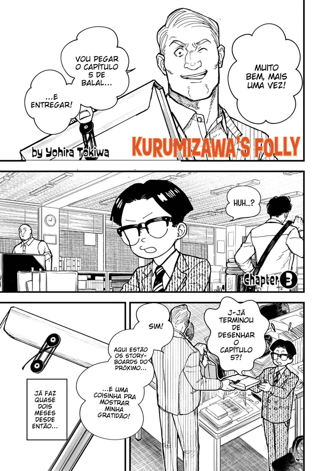 Kurumizawa Yoshihiko no Gukou Chapter 3 - Page 1