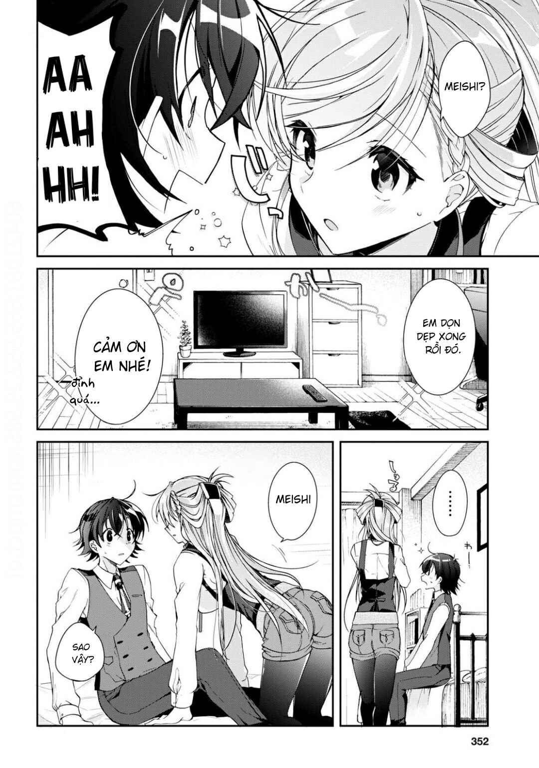 Isshiki-san wa Koi wo Shiritai. Chapter 3 - Page 8
