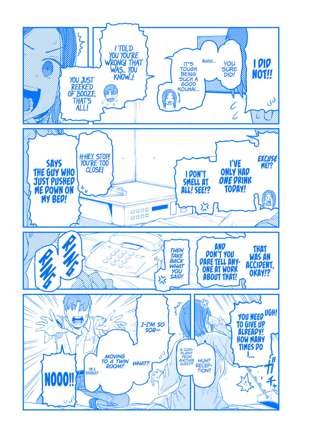 Getsuyoubi no Tawawa (Blue) (Fan Colored) Chapter 74 - Page 14