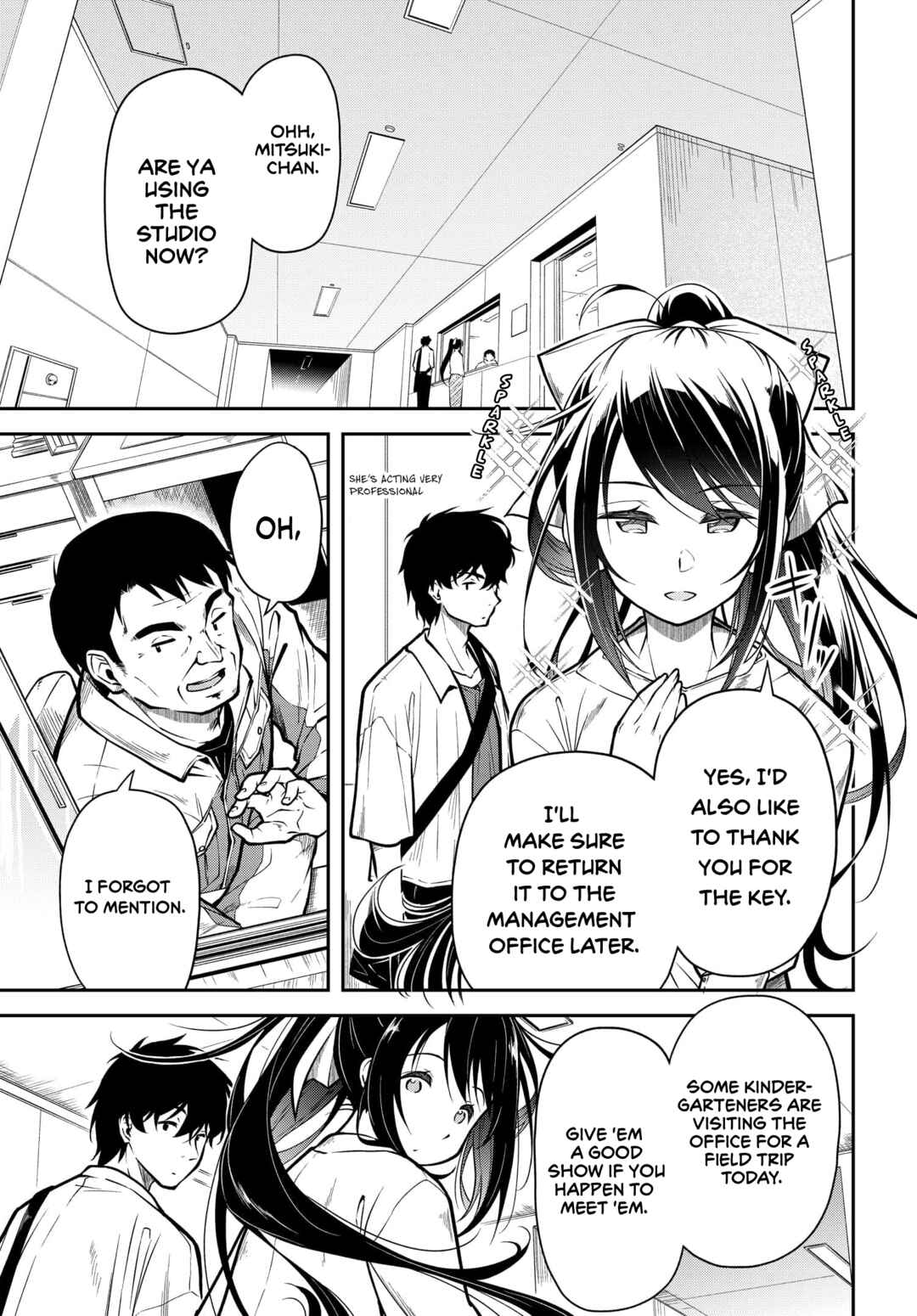 Kokumin-teki Idol ni natta Osana-Najimi ga Boro-Apart ni Sunderu Ore no Tonari ni Hikkoshitekita Ken Chapter 6 - Page 2
