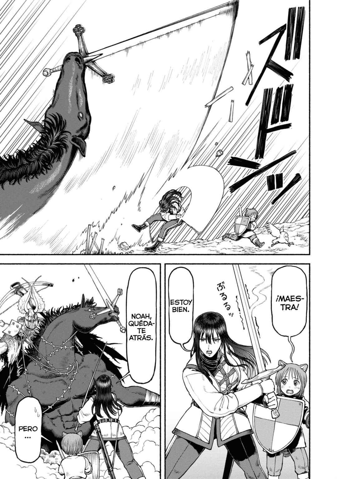 Onna Kishi to Kemomimi no Ko Chapter 42 - Page 9