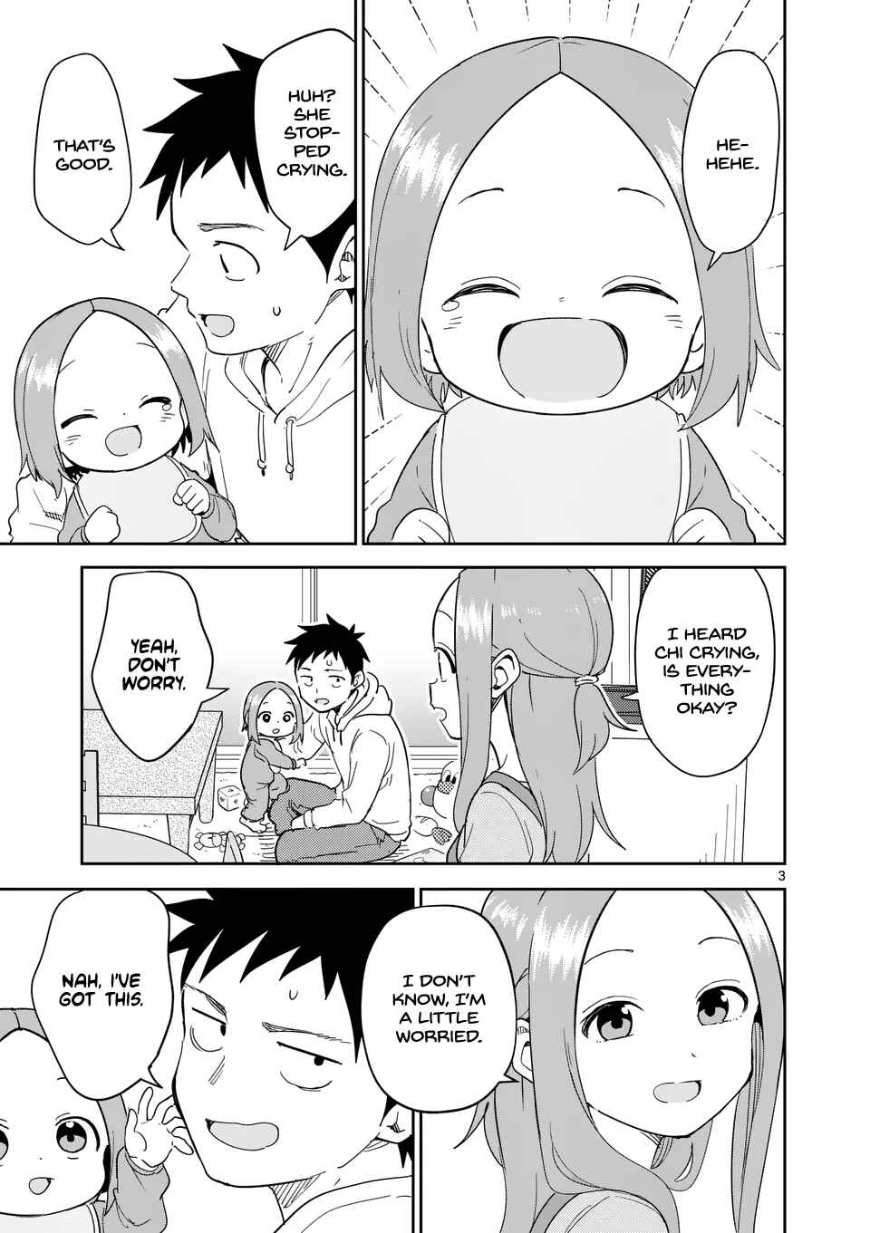 Karakai Jouzu no (Moto) Takagi-san Chapter 310 - Page 3