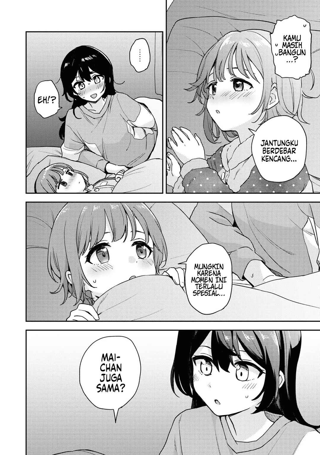 Asumi-chan wa Les Fuuzoku ni Kyoumi ga Arimasu! Chapter 9.5 - Page 11