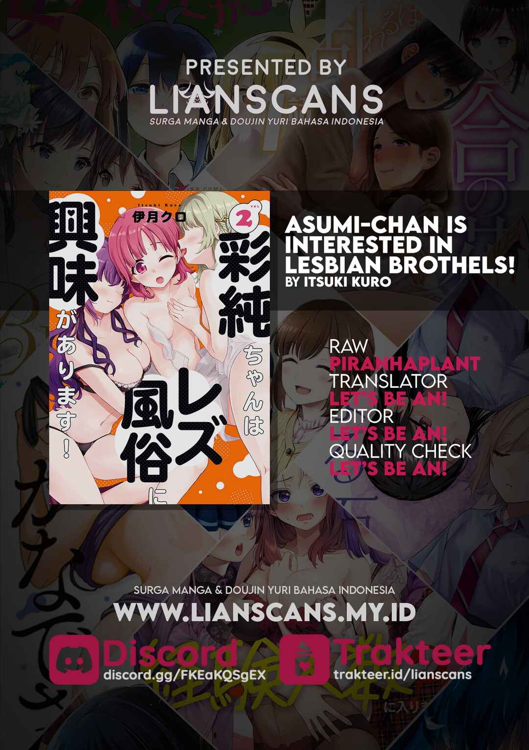 Asumi-chan wa Les Fuuzoku ni Kyoumi ga Arimasu! Chapter 9.5 - Page 25