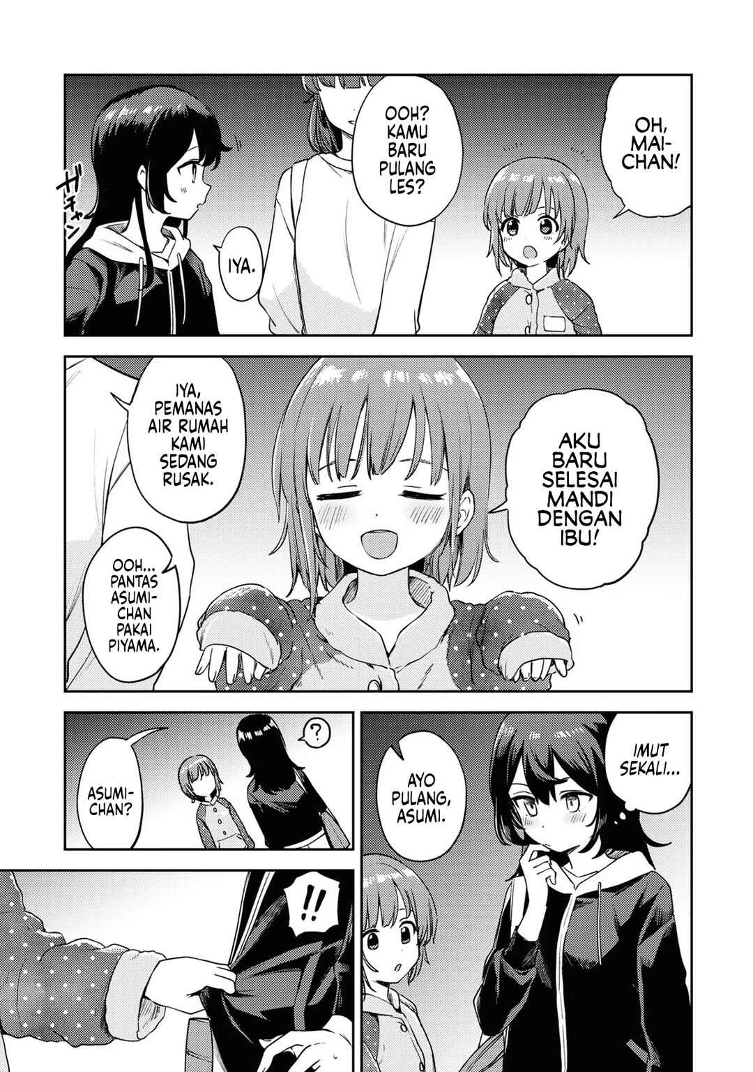 Asumi-chan wa Les Fuuzoku ni Kyoumi ga Arimasu! Chapter 9.5 - Page 4