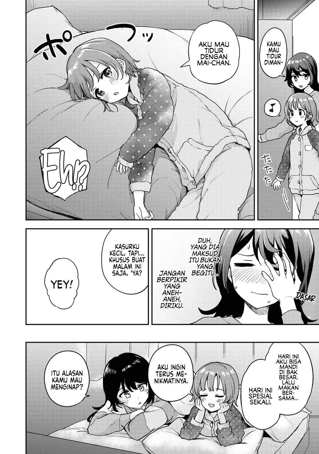 Asumi-chan wa Les Fuuzoku ni Kyoumi ga Arimasu! Chapter 9.5 - Page 9