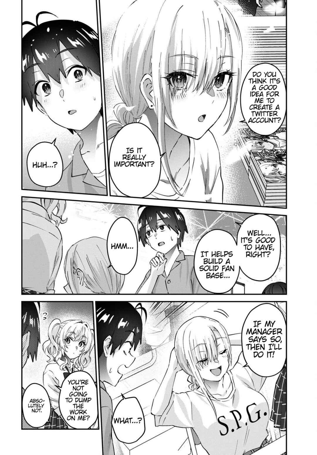 Hajimete no Gal Chapter 171 - Page 11