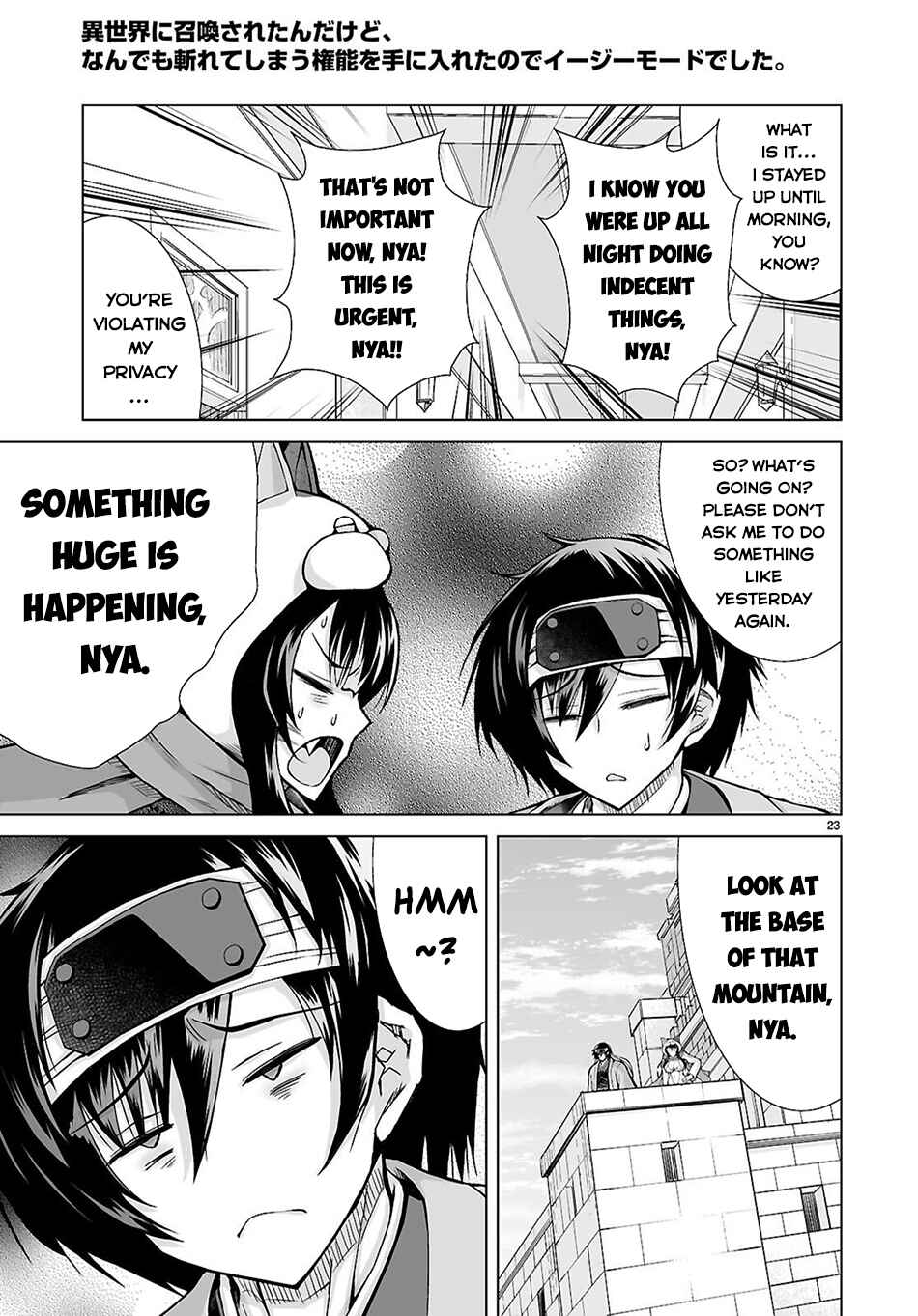 Isekai ni Shoukan Saretan da kedo, Nandemo Kireteshimau Kennou o Te ni Ireta no de Easy Mode deshita Chapter 11 - Page 24