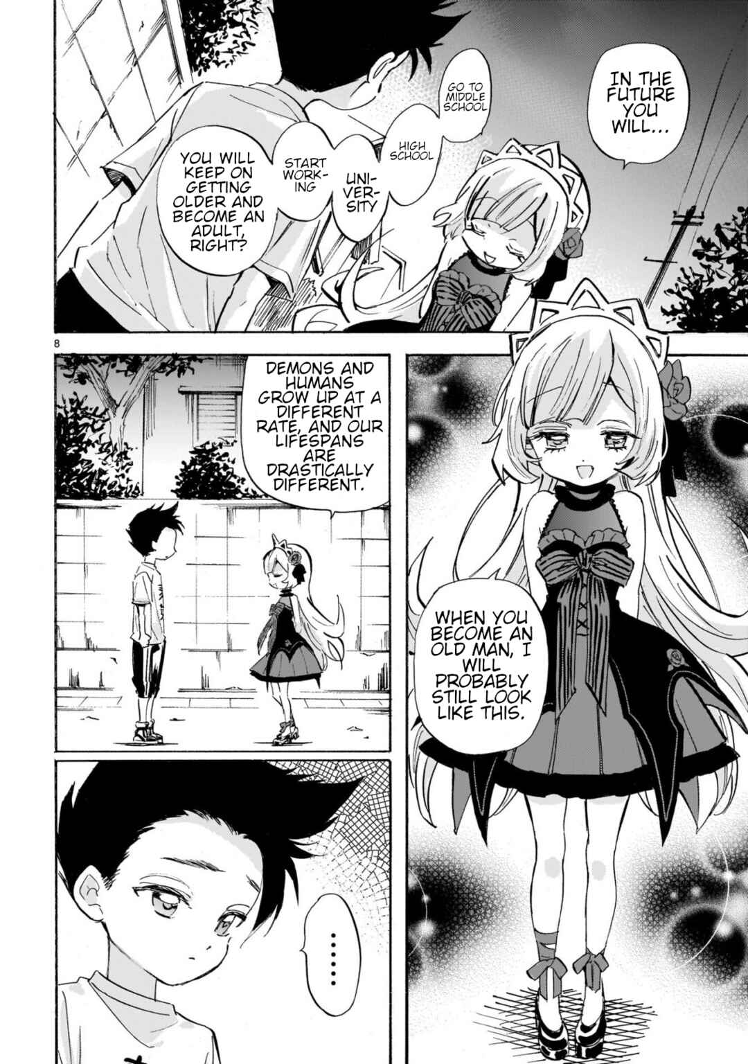 Jashin-chan Dropkick Chapter 287 - Page 8