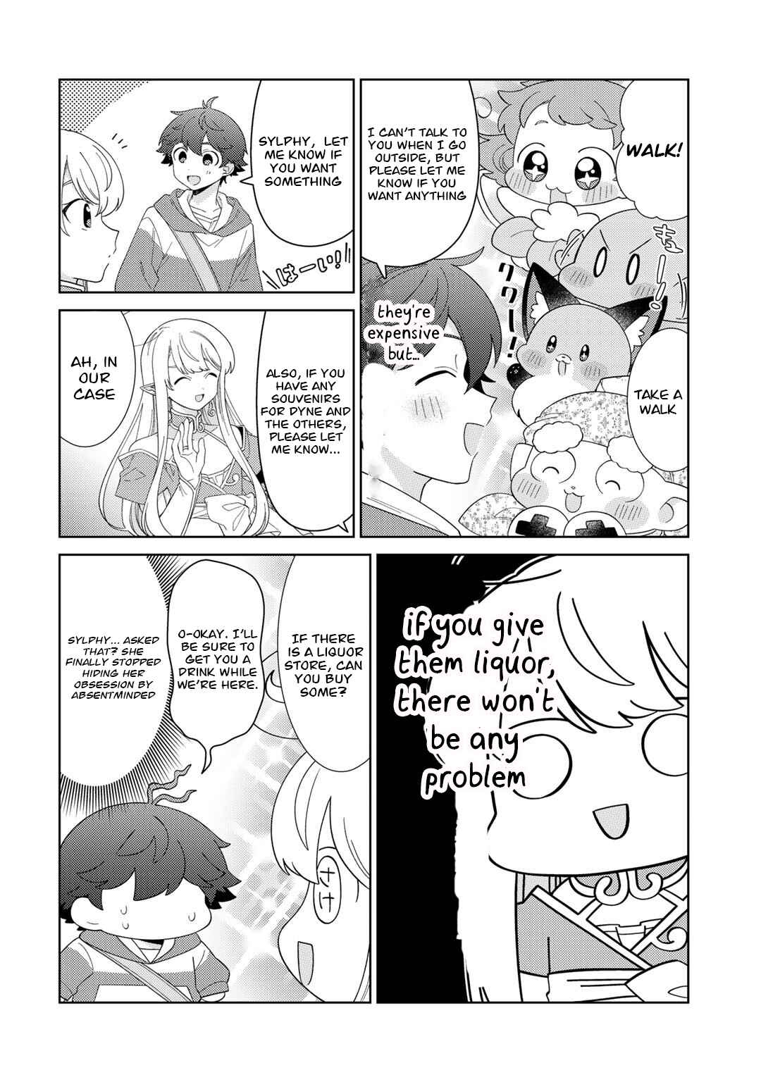 Seirei-tachi no Rakuen to Risou no Isekai Seikatsu Chapter 42 - Page 14