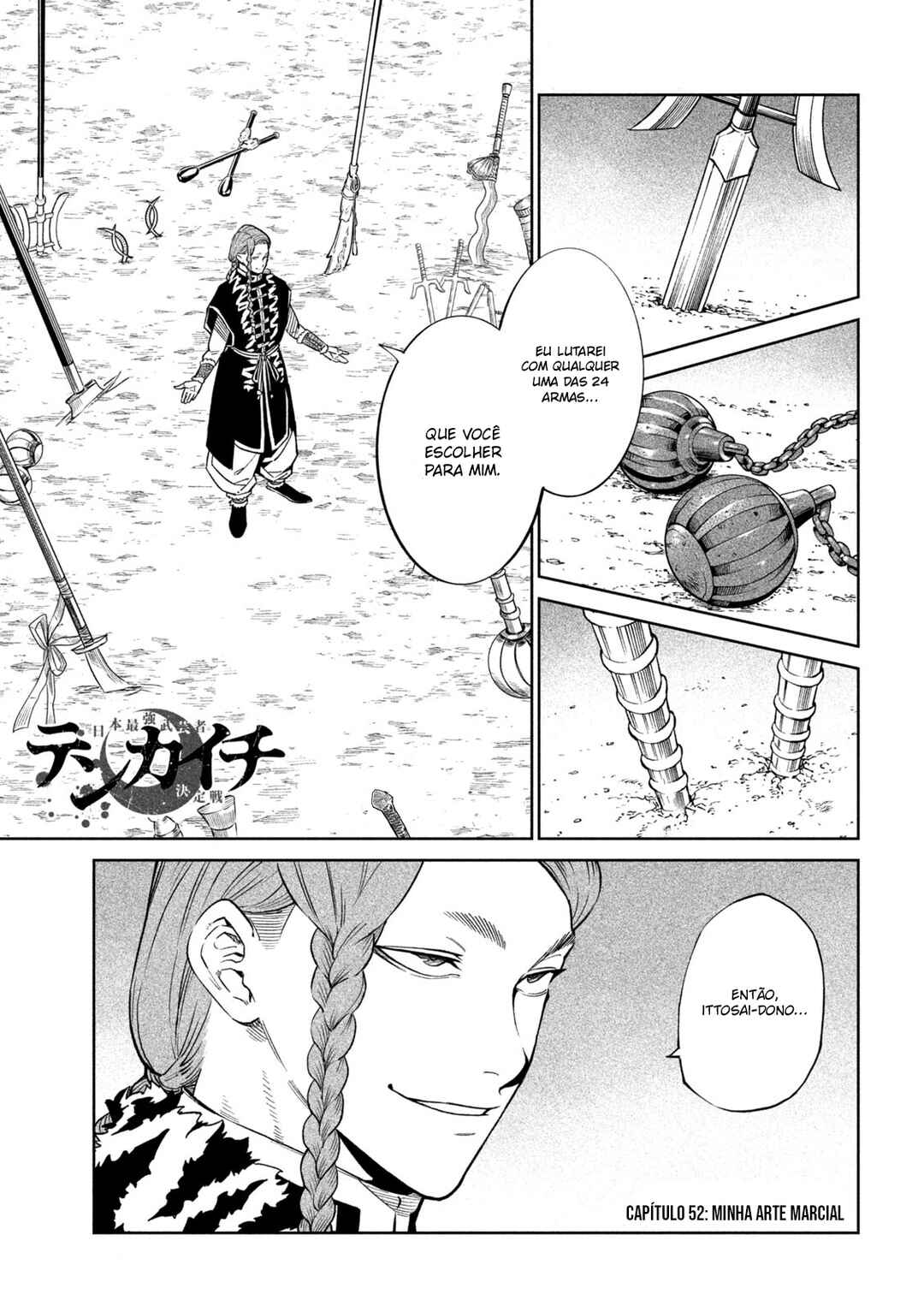 Tenkaichi: Nihon Saikyou Bugeisha Ketteisen Chapter 52 - Page 2