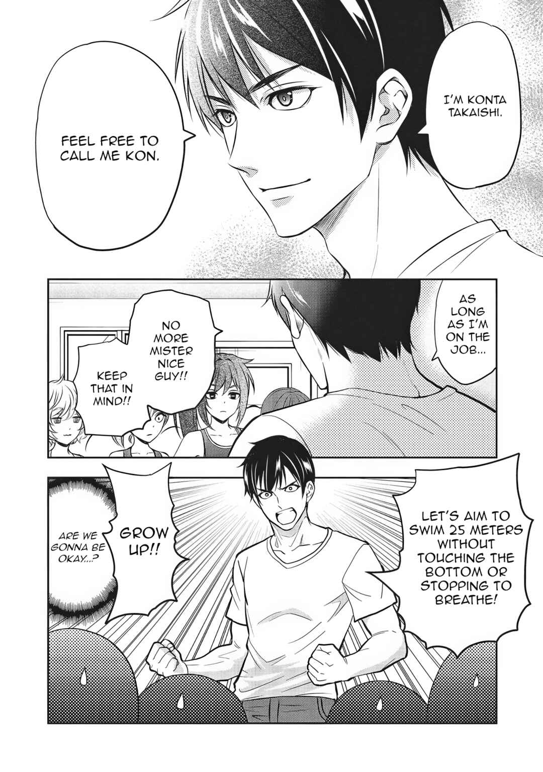 Aqua Puella: Shikinomori Koukou Suiei bu Chapter 3 - Page 10
